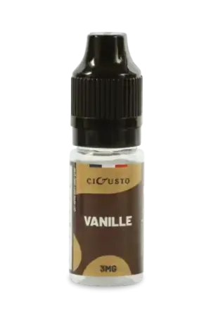 Commande En Gros E Liquide VANILLE 10 ml - Cigusto Classic