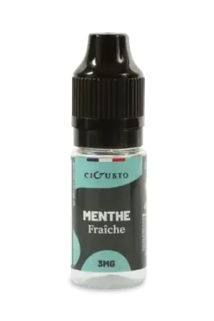 E Liquide MENTHE FRAICHE 10 ml - Cigusto Classic Meilleur Choix