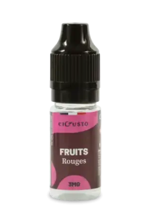 Achat Immédiat E Liquide FRUITS ROUGES 10 ml - Cigusto Classic