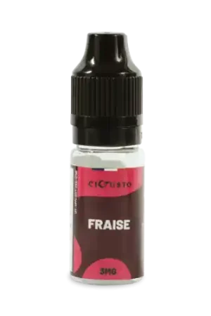 E Liquide FRAISE 10 ml - Cigusto Classic Bon Marché