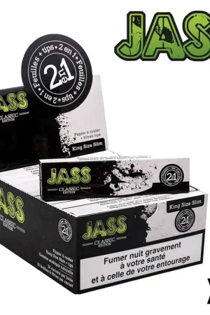 Paiement Sécurisé FEUILLES A ROULER JASS 2 EN 1 CLASSIC PAR 24