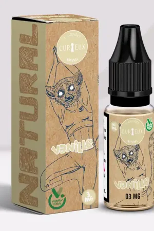 E-liquide Natural Vanille par Curieux E-liquides Commande En Gros