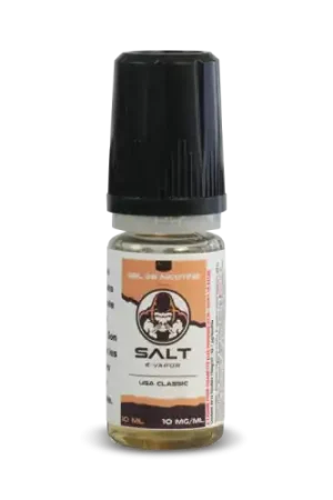 E Liquide USA CLASSIC SALT E-VAPOR 10 ml - French Liquide Marque