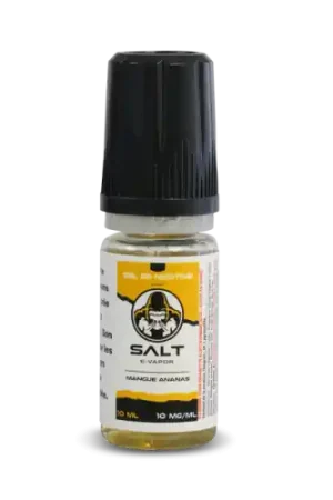 E Liquide MANGUE ANANAS SALT E-VAPOR 10 ml - French Liquide Certifié