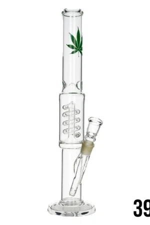Offre Du Jour BANG EN VERRE ATOMIC STRAIGHT LEAF 39CM