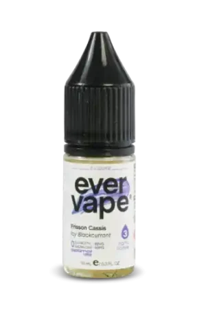 Vente Flash E Liquide FRISSON CASSIS 10 ml - Evervape