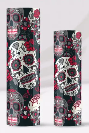 Vente Directe Wrap Premium 18650 / 21700 avec isolateur - Sugar Skull (vendu par 5)