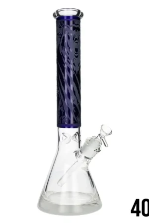 BANG EN VERRE AMSTERDAM EDITION LIMITEE BLEU 40CM Remise