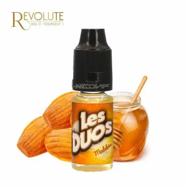 Arôme Duo Madeleine Miel Revolute 10ml Nouveauté