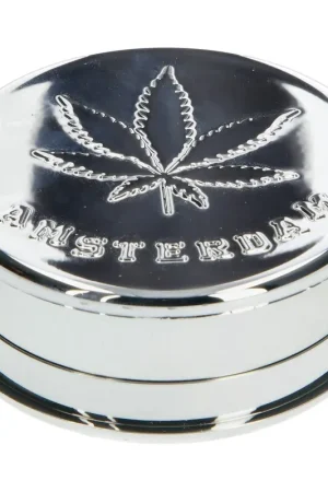 Solde GRINDER ACRY LEAF CHROME 60MM