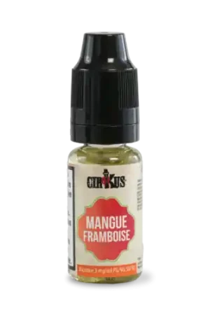Remise E Liquide MANGUE FRAMBOISE 10 ml - Cirkus