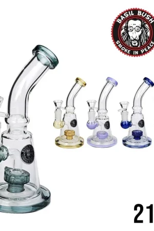 Expédié Aujourd’hui BANG EN VERRE BASIL BUSH GW130 21CM