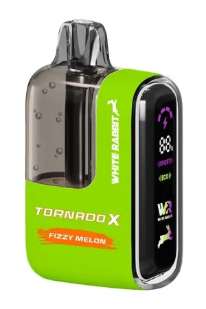 Promotion Saisonnière Puff Tornado X 25K Fizzy Melon - Tornado & White Rabbit