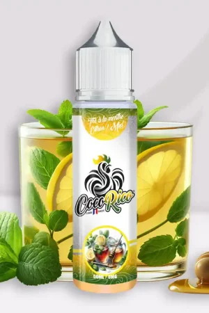 Thé à la menthe, citron, miel 50ml - Cocorico - Buds Vape Soldes