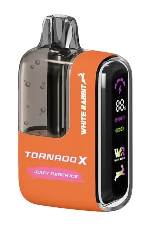 Puff Tornado X 25K Juicy Peach Ice - Tornado & White Rabbit Promotion