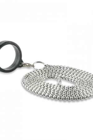 Tour de cou Métallique + bague caoutchouc 20mm Dernier Modèle