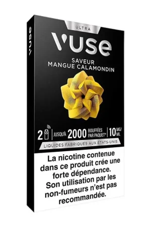 Petit Prix Pack 2 recharges Ultra Vuse Mangue Calamondin - Vuse