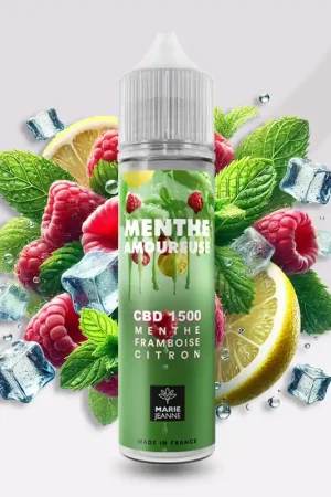 Menthe Amoureuse 50ml - 1500gr de CBD - Marie Jeanne Nouvel Arrivage