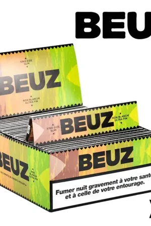 Acheter Direct FEUILLES A ROULER BEUZ SLIM BROWN X50