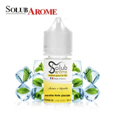 Arôme Menthe Forte Glaciale Solubarome 30ml Meilleur Prix