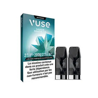 Nouvelle Collection Capsules ePod Menthe Ice - Vuse