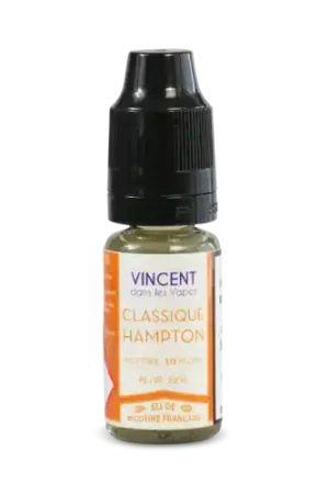 Prix Promo E Liquide CLASSIQUE HAMPTON SDN 10 ml - VDLV