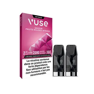 Produit De Marque Capsules ePod Fruits Rouges Intense - Vuse