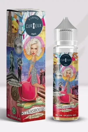 Achetez Aujourd’hui Strasbourg et Paillettes - 50ml - Curieux E-liquides