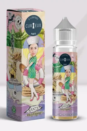 Nantes est à l'Ouest - 50ml - Curieux E-liquides Bon Marché