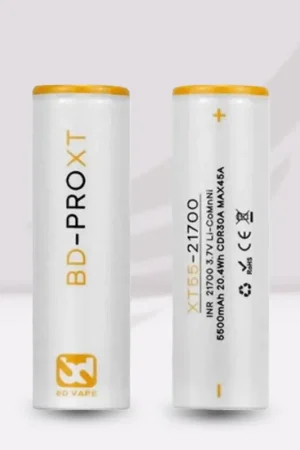 Accu BD-PRO XT55 - 21700 - 5500mAh - BD Vape Retour Gratuit