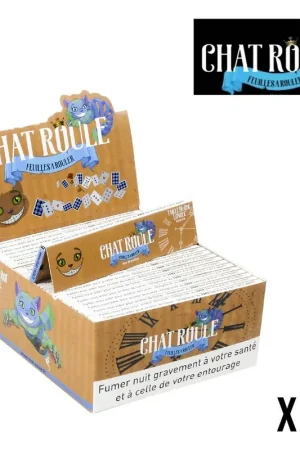 Meilleur Choix FEUILLES A ROULER CHAT ROULE SLIM NON BLANCHIES X50