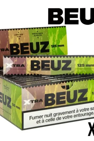 FEUILLE A ROULER BEUZ BROWN XTRA SLIM 2 EN 1 PAR 24 Nouveauté