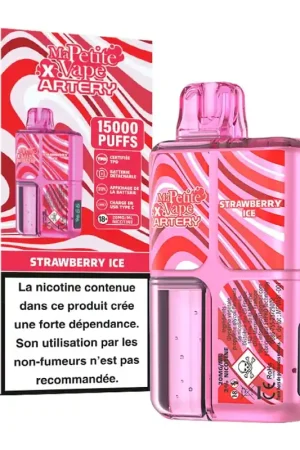 Puff Strawberry Ice 15K - Ma Petite Vape X Artery Meilleur Prix