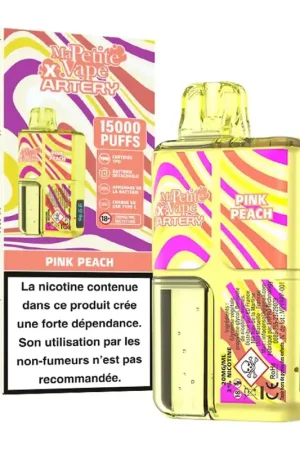 Expédition Rapide Puff Pink Peach 15K - Ma Petite Vape X Artery