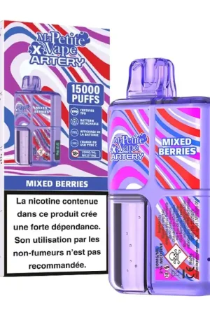 Offre Spéciale Puff Mixed Berries 15K - Ma Petite Vape X Artery