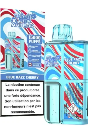 Puff Blue Razz Cherry 15K - Ma Petite Vape X Artery Acheter En Ligne