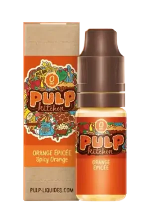 Achetez Aujourd’hui E Liquide ORANGE ÉPICÉE 10 ml - Pulp Kitchen