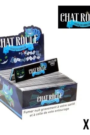 FEUILLES A ROULER CHAT ROULE SLIM X50 Satisfait Ou Remboursé