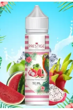 Acheter Direct E-liquide Fruit du Dragon Pastèque Citron Vert 50ml Prestige Fruits