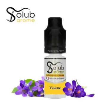 Super Prix Arôme Violette Solubarome 10ml