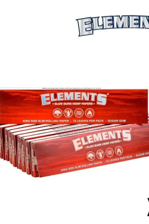 PAPIER A ROULER ELEMENTS RED X10 Top Vente