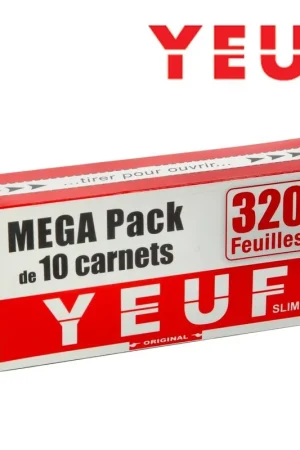 YEUF SLIM MEGA PACK 10 CARNETS Offre Spéciale