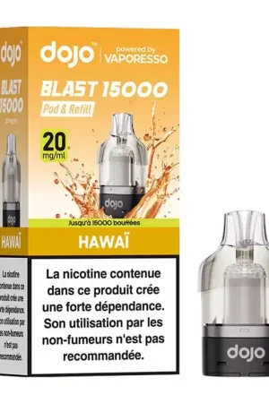 Retour Gratuit Cartouche Dojo Blast 15K Hawaï - Vaporesso