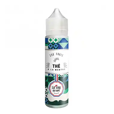 Thé à la Menthe 50ml - Le Coq Qui Vape Top Vente