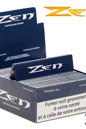FEUILLES A ROULER ZEN BLUE SLIM X50 Commande En Gros