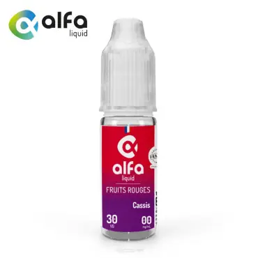 E-liquide Cassis Alfaliquid 10ml Prix Promo