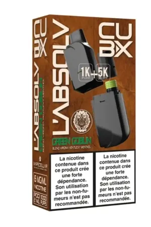Vente Directe Pod + Recharge Cubx Green Goblin - Vape Cellar
