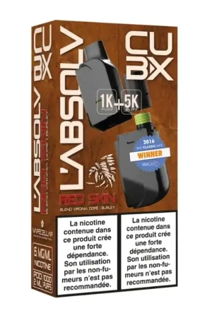 Produit De Marque Pod + Recharge Cubx Red Skin - Vape Cellar