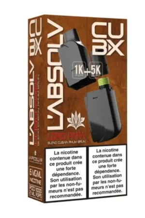 Pod + Recharge Cubx Lord Papa - Vape Cellar Usine Directe