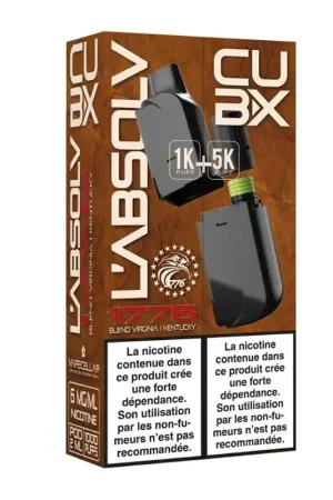 Offre Du Jour Pod + Recharge Cubx 1776 - Vape Cellar